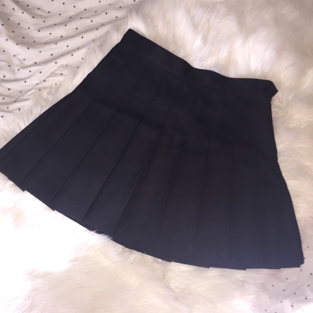 Black American Apparel Tennis Skirt